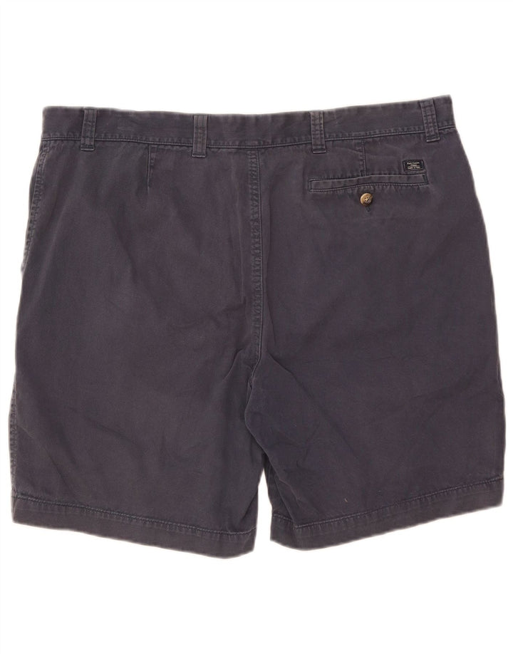 MARKS & SPENCER Mens Chino Shorts W40 XL  Blue Cotton