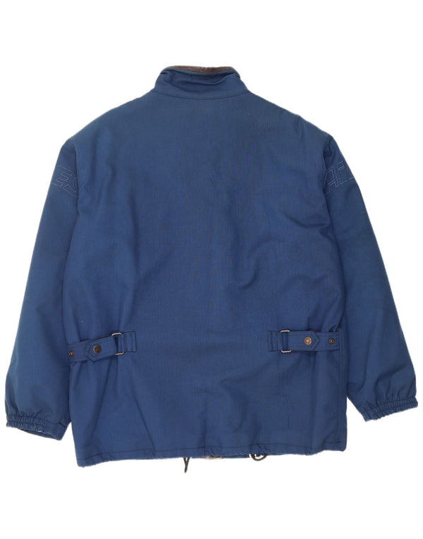 Dainese Mens Graphic Windbreaker Jacket IT 56 XL Blue Nylon