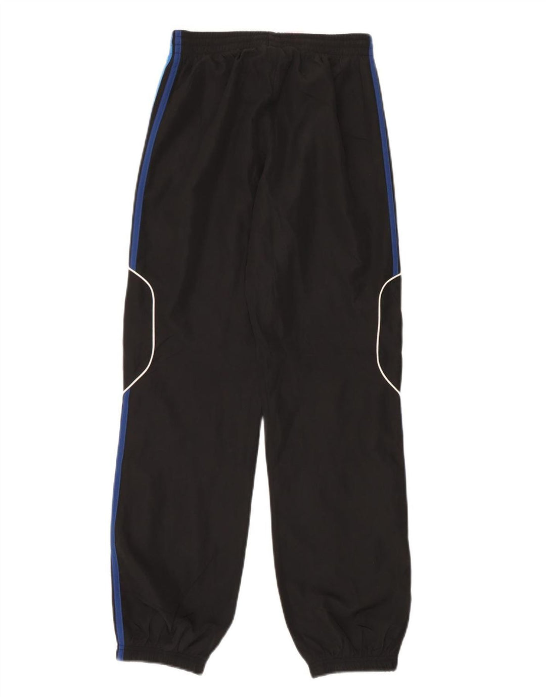 ADIDAS Boys Tracksuit Trousers Joggers 13-14 Years Black Polyester