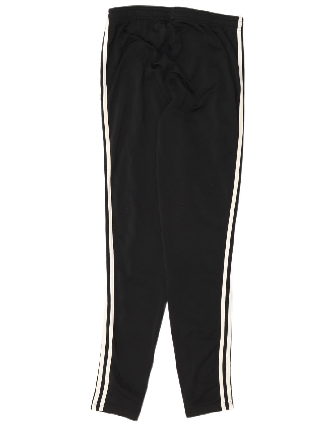 Adidas Boys Tracksuit Trousers 15-16 Years Black Polyester