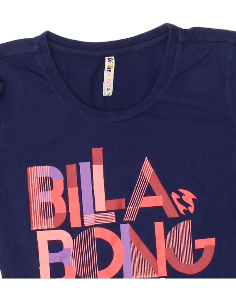 Womens Graphic T-Shirt Top UK 8 Small | Vintage Billabong | Thrift | Second-Hand Billabong | Used Clothing | Messina Hembry 