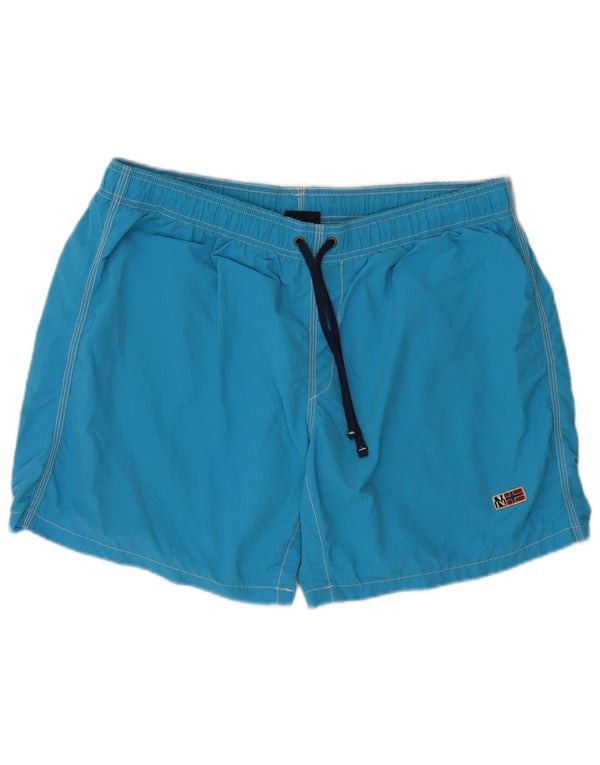 Napapijri Mens Swimming Shorts 3XL  Blue Polyamide