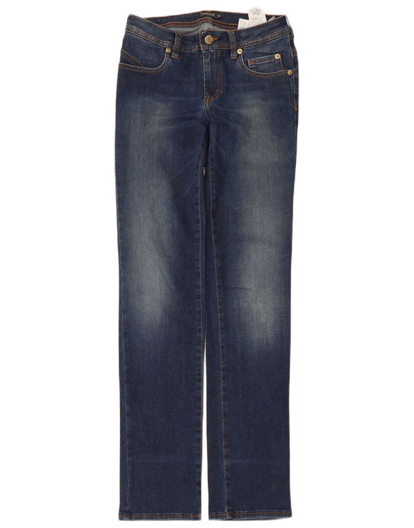 SIVIGLIA Womens Straight Jeans W27 L31 Blue Cotton