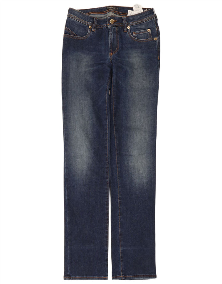 SIVIGLIA Womens Straight Jeans W27 L31 Blue Cotton