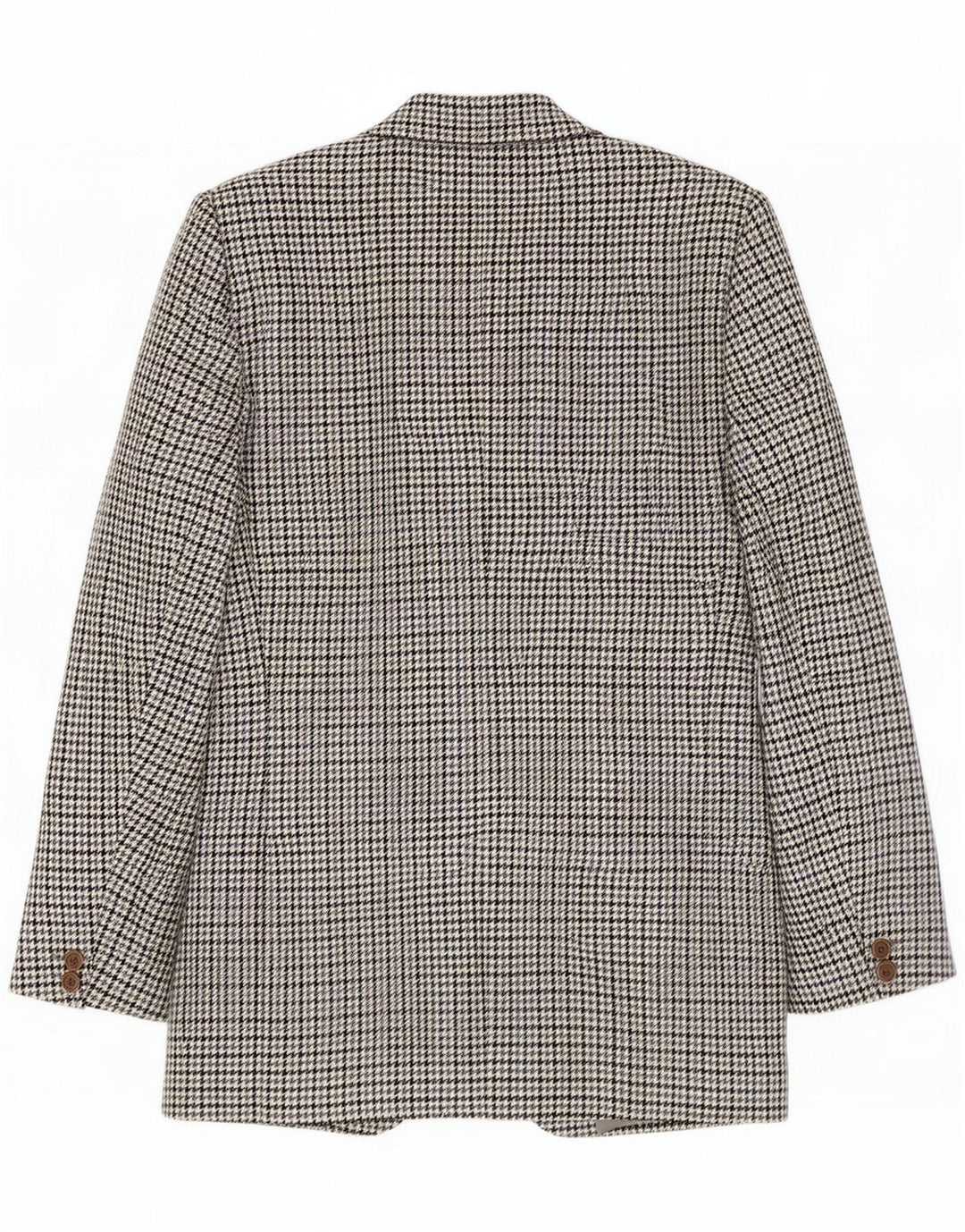 Prandina Mens 2 Button Blazer Jacket UK 40 Large Grey Houndstooth