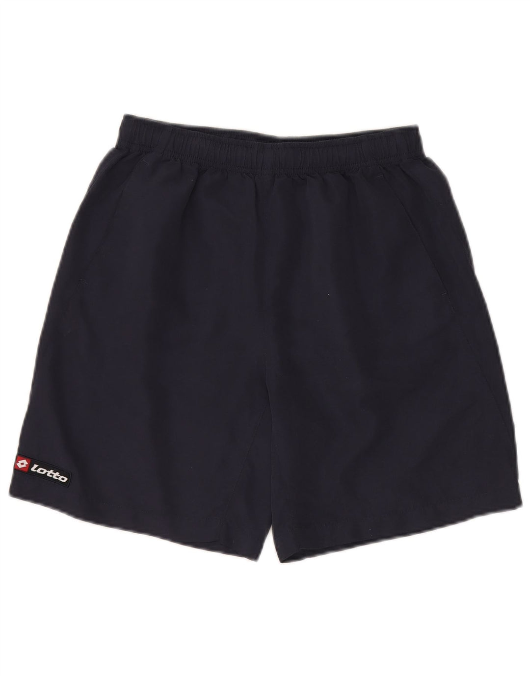 Lotto Mens Sport Shorts Medium Navy Blue Polyester