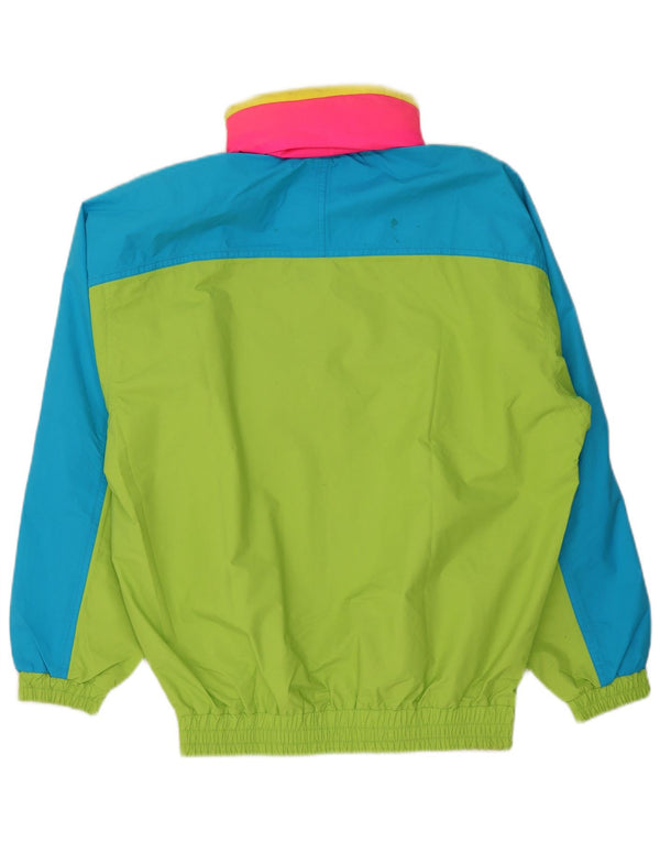 Bailo Mens Pullover Rain Jacket IT 48 Medium Multicoloured Colourblock