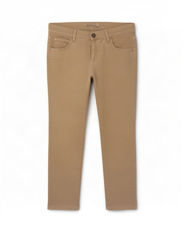 Roy Rogers Boys Straight Casual Trousers 15-16 Years W30 L27 Beige Cotton