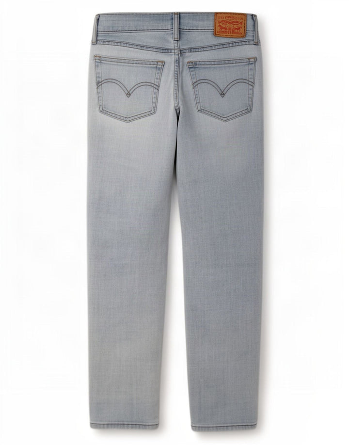 Levi's Womens Boyfriend Slim Jeans W25 L27 Blue Cotton