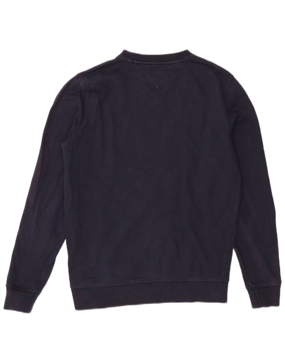 Tommy Hilfiger Mens Graphic Sweatshirt Jumper Medium Navy Blue Cotton