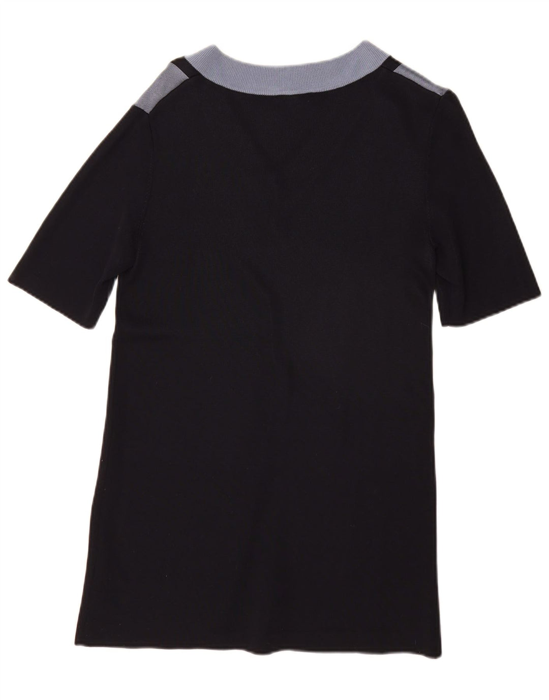 COS Womens Loose Fit Short Sleeves Jumper Dress UK 6 XS Navy Blue Striped