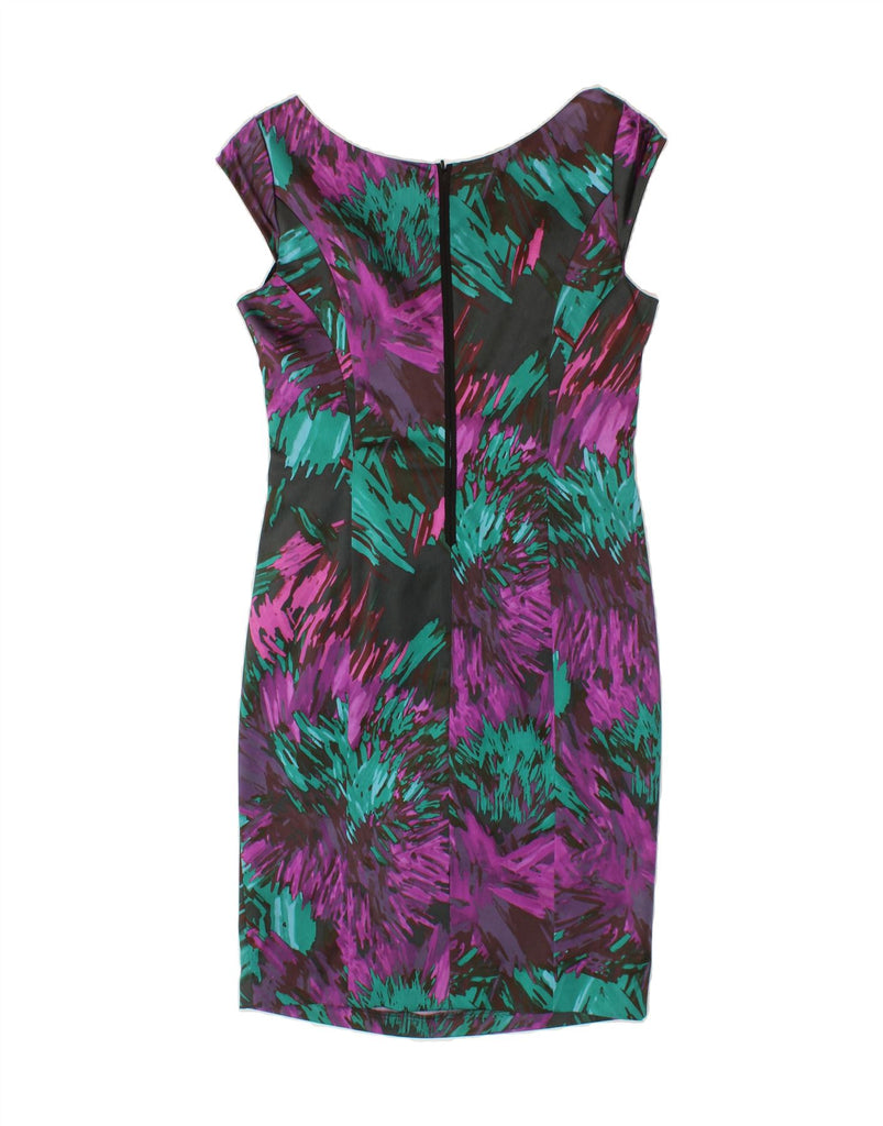 COAST Womens Abstract Pattern Sheath Dress UK 16 Large Multicoloured Vintage Coast and Second-Hand Coast from Messina Hembry 
