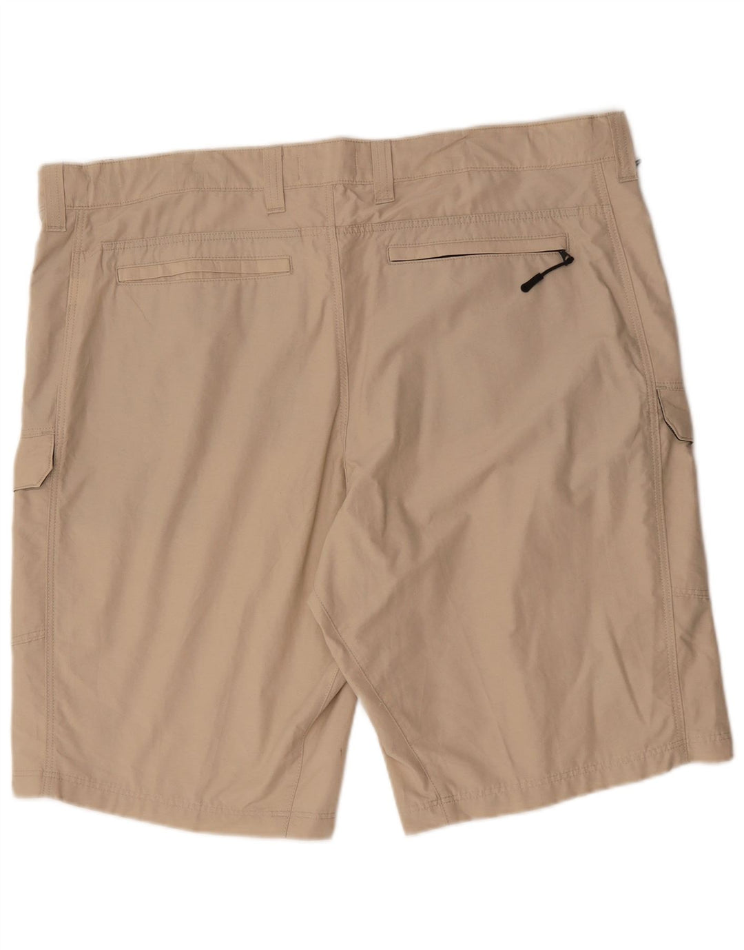 Marks & Spencer Mens Cargo Shorts W44 2XL Beige Cotton