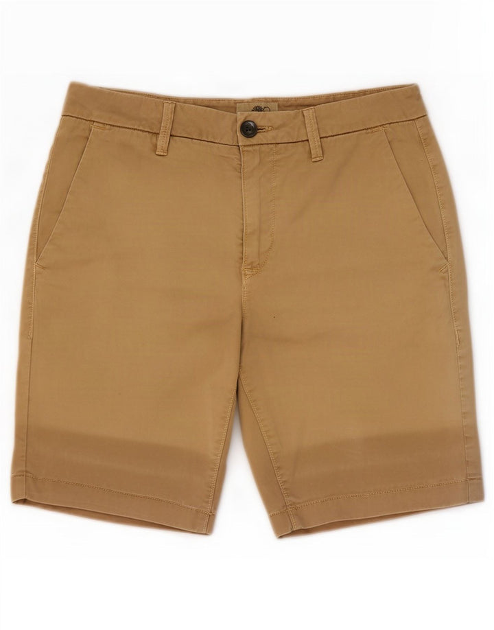Timberland Mens Chino Shorts W31 Medium Beige Cotton