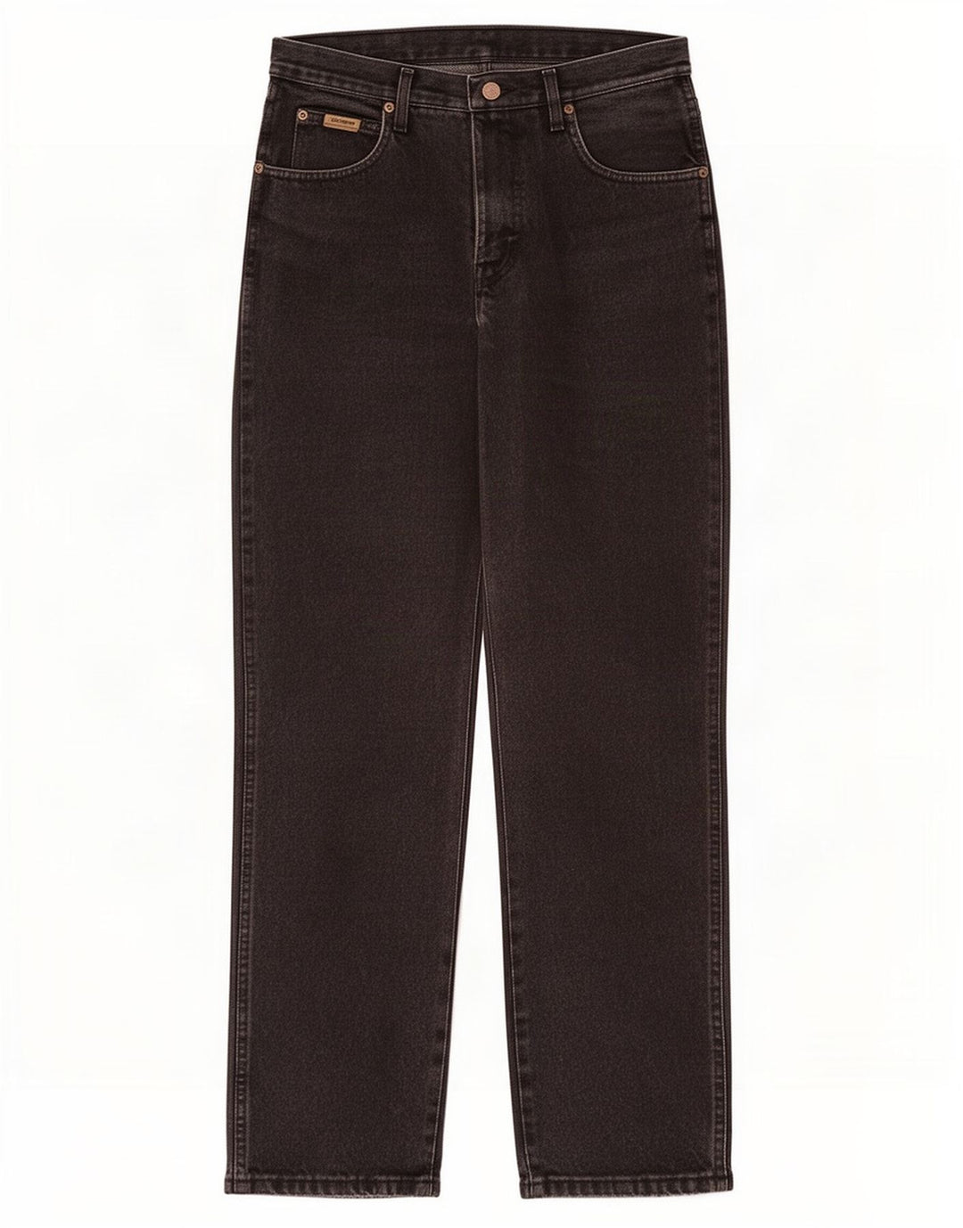 Wrangler Mens Straight Jeans W32 L32 Black