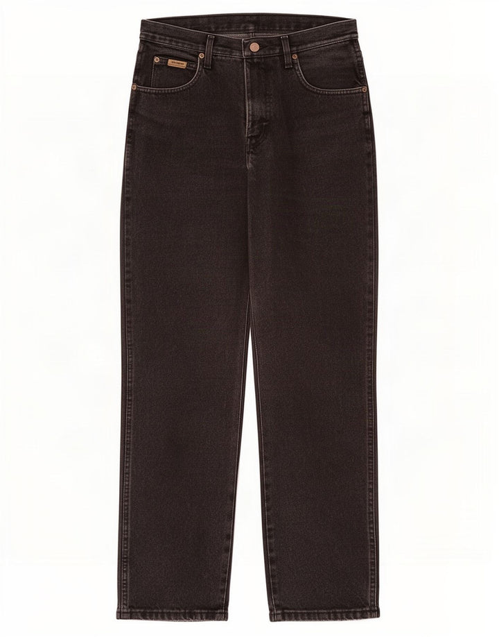 Wrangler Mens Straight Jeans W32 L32 Black