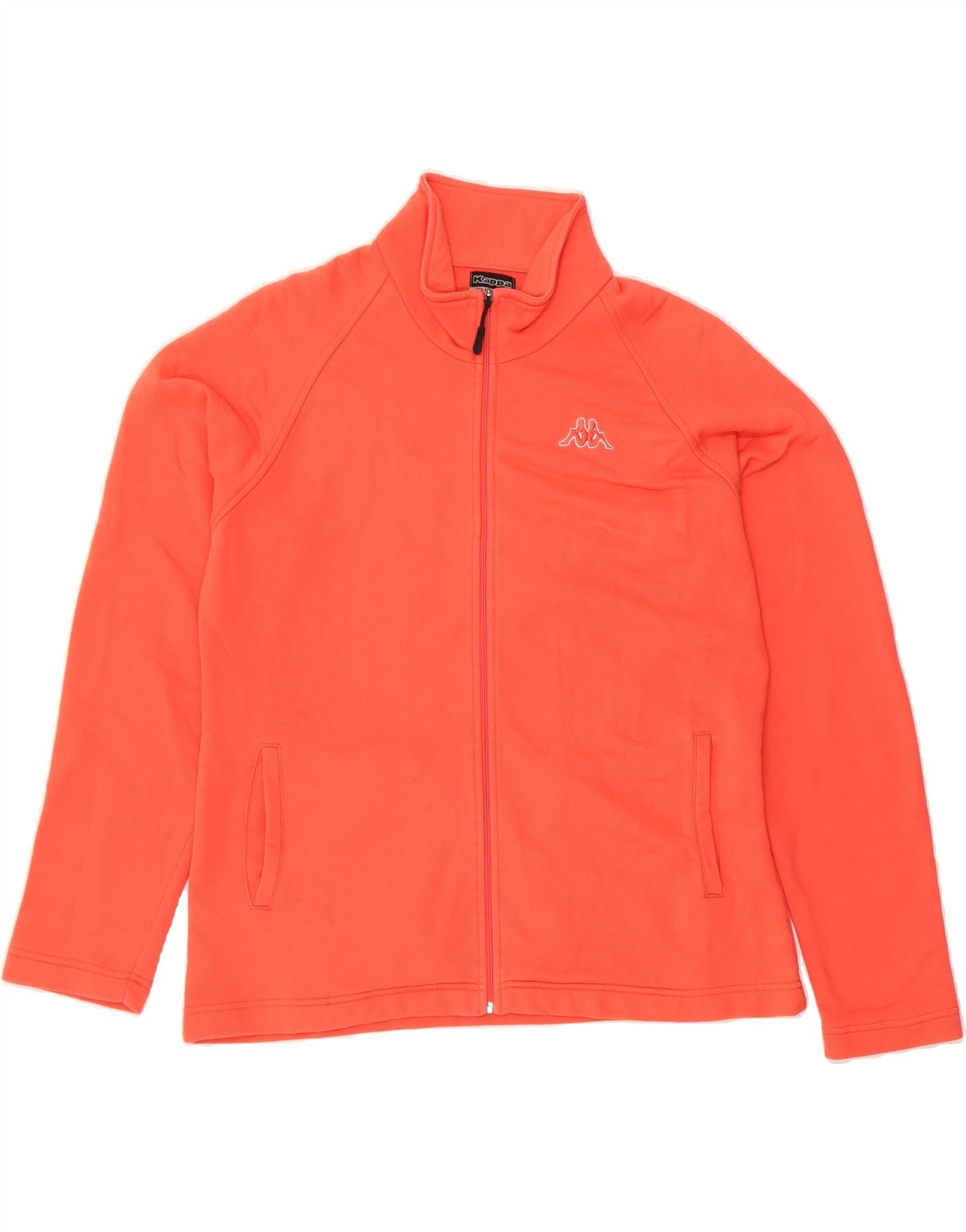 Fleece Jacke Kappa Jacke Rot Kappa Damen Trainingsanzug Top Jacke