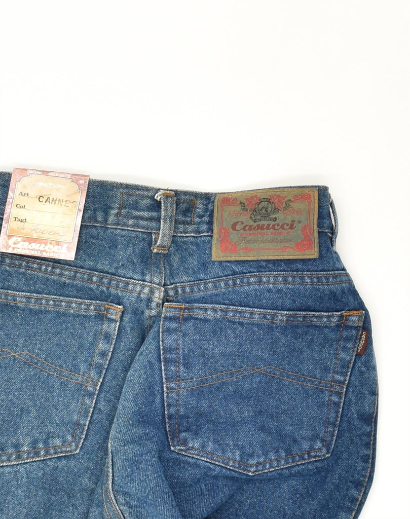 CASSUCI Womens High Waist Slim Jeans W24 L31 Blue Cotton | Vintage Cassuci | Thrift | Second-Hand Cassuci | Used Clothing | Messina Hembry 