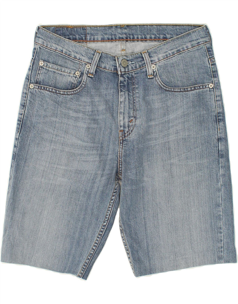 LEVI'S Mens 752 Denim Shorts W30 Medium Blue Cotton Vintage Levi's and Second-Hand Levi's from Messina Hembry 