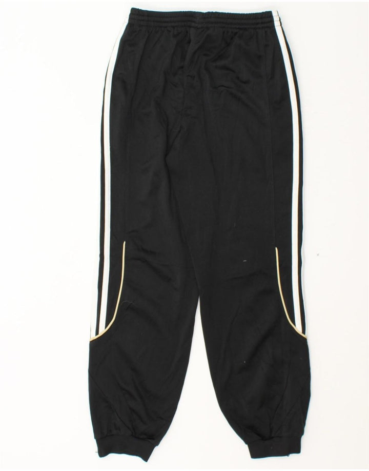 ADIDAS Boys Tracksuit Trousers Joggers 11-12 Years  Black Polyester Vintage Adidas and Second-Hand Adidas from Messina Hembry 