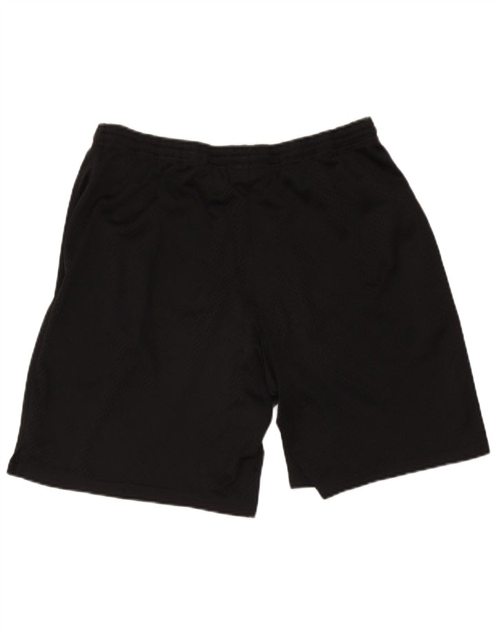 Champion Womens Sport Shorts UK 14 Large  Black