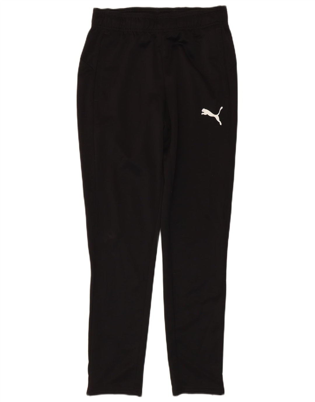 PUMA Mens Tracksuit Trousers Small  Black Polyester