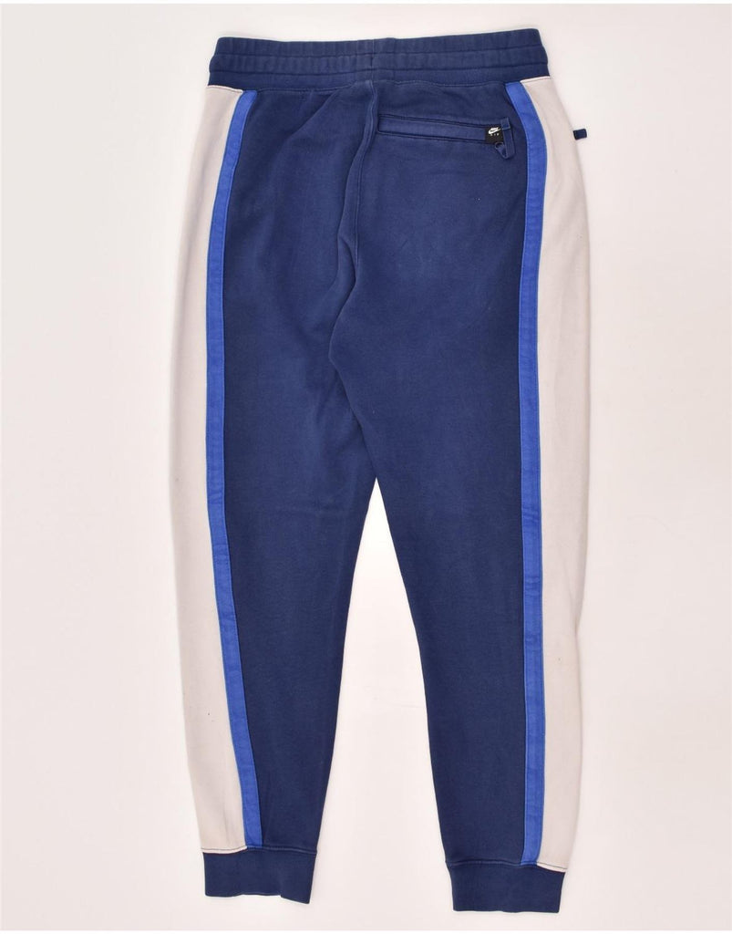 NIKE Mens Air Tracksuit Trousers Joggers Small Navy Blue Colourblock | Vintage Nike | Thrift | Second-Hand Nike | Used Clothing | Messina Hembry 