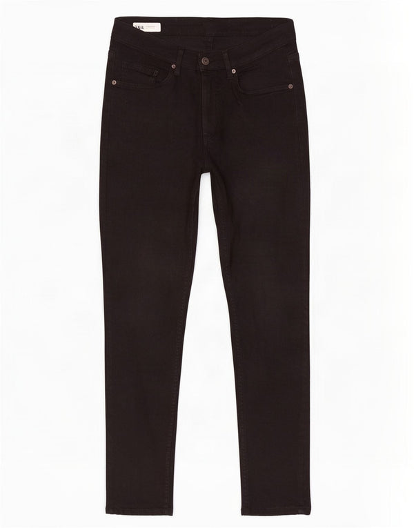 Zara Mens Slim Jeans EU 40 Medium W31 L32 Black Cotton