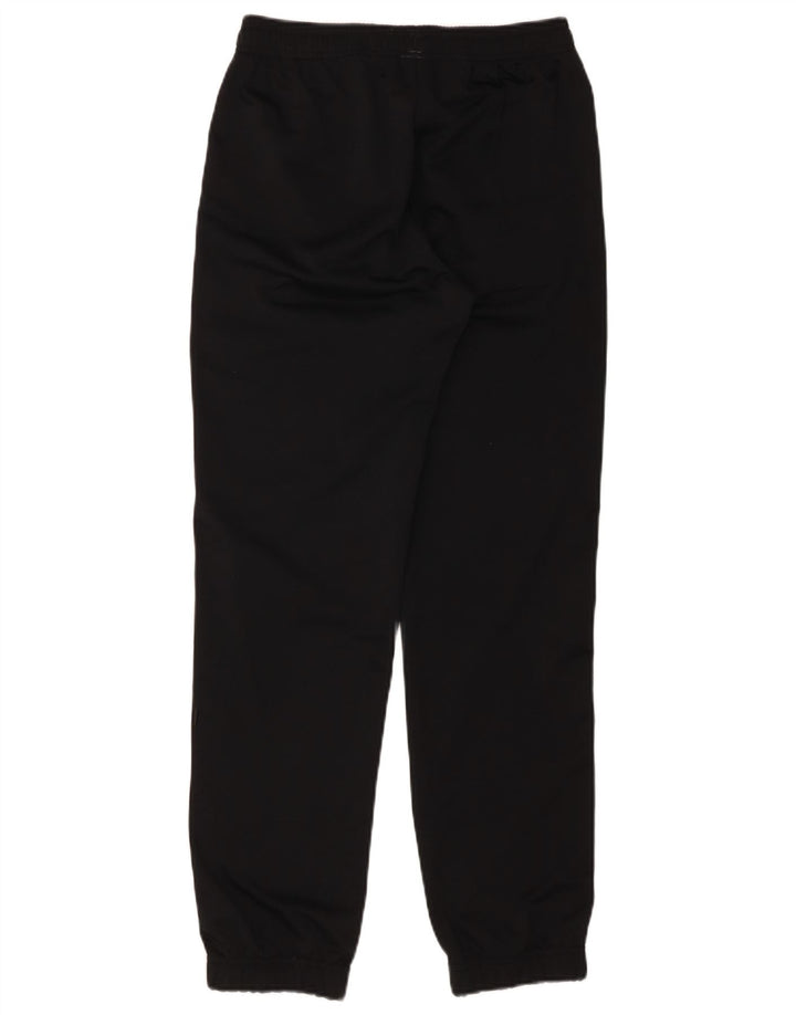 Adidas Boys Tracksuit Trousers Joggers 13-14 Years Black Polyester