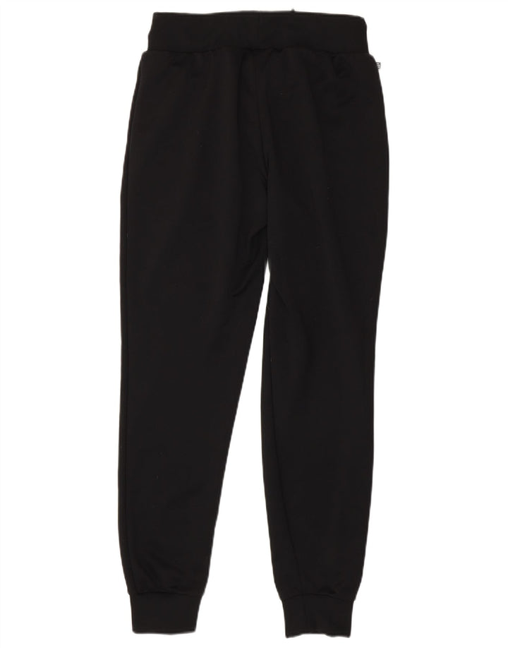 Adidas Womens Tracksuit Trousers Joggers UK 10 Small  Black Polyester