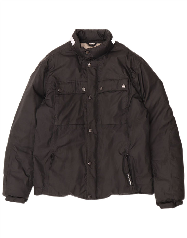 Tucano Urbano Mens Padded Jacket UK 40 Large Black Polyester