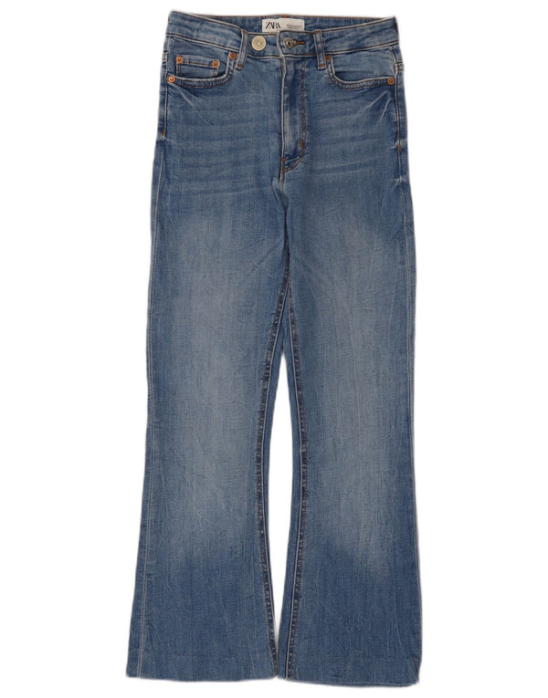 Zara Womens Bootcut Jeans EU 36 XS W26 L26 Blue