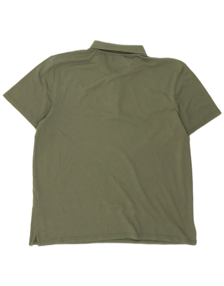 Lyle & Scott Mens Polo Shirt 2XL Green Cotton