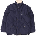 Dolomite Mens Reversible Padded Jacket UK 38 Medium Navy Blue Polyester