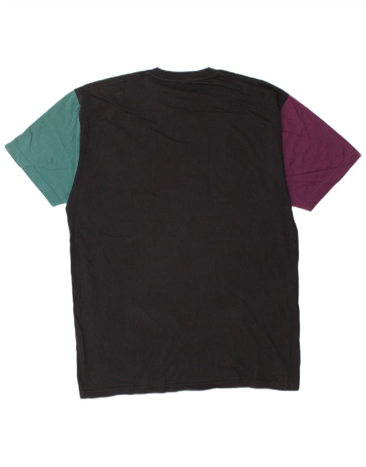 Vans Mens Classic Fit T-Shirt Top Large Black Colourblock