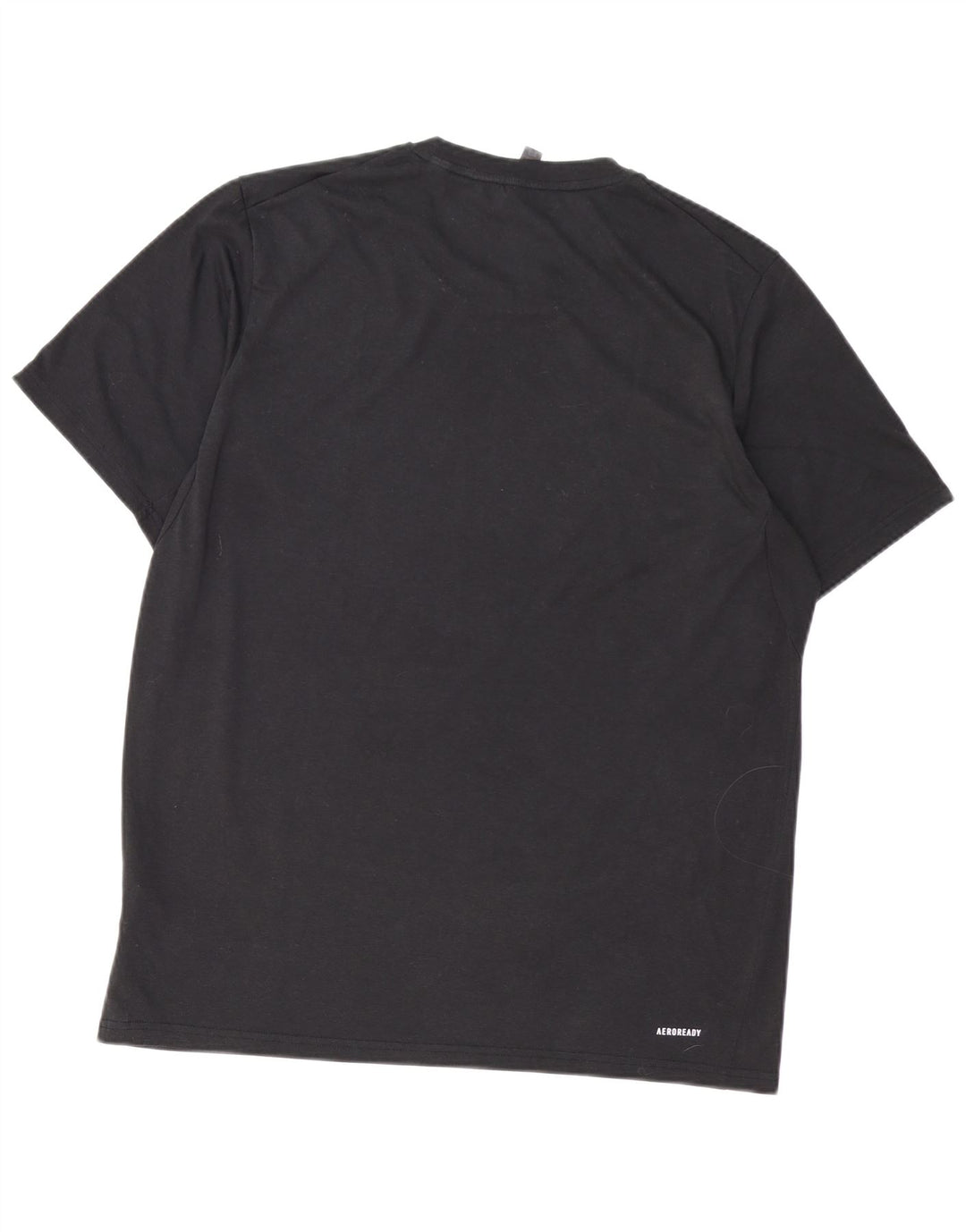 ADIDAS Mens Aeroready T-Shirt Top Large Black Cotton