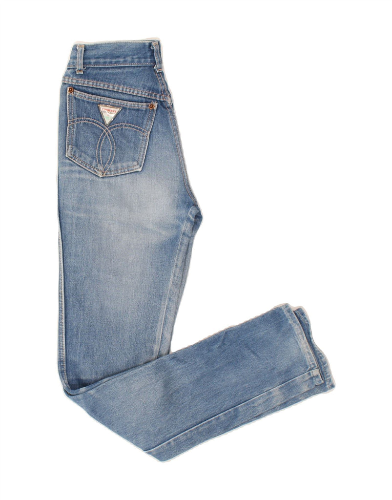 FIORUCCI Womens Slim Jeans W23 L32 Blue | Vintage Fiorucci | Thrift | Second-Hand Fiorucci | Used Clothing | Messina Hembry 