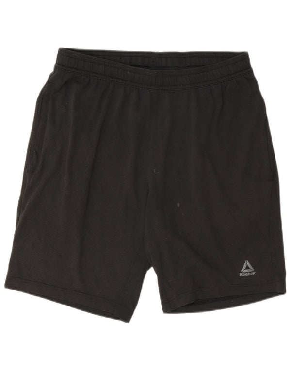Reebok Mens Sport Shorts Small Grey Polyester