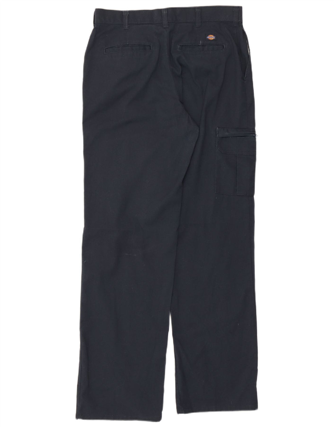 Dickies Womens Straight Cargo Trousers US 10 Large W32 L32 Navy Blue