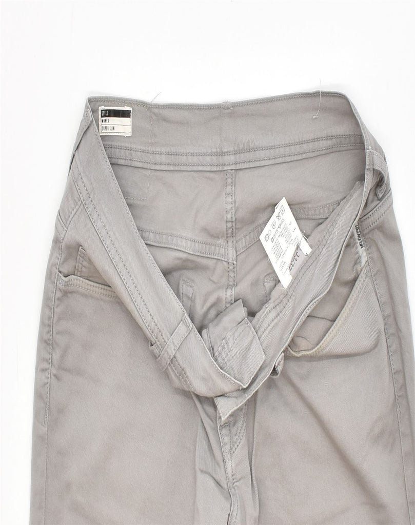 MELTIN' POT Mens Casual Trousers L33 L32 Beige Cotton | Vintage | Thrift | Second-Hand | Used Clothing | Messina Hembry 