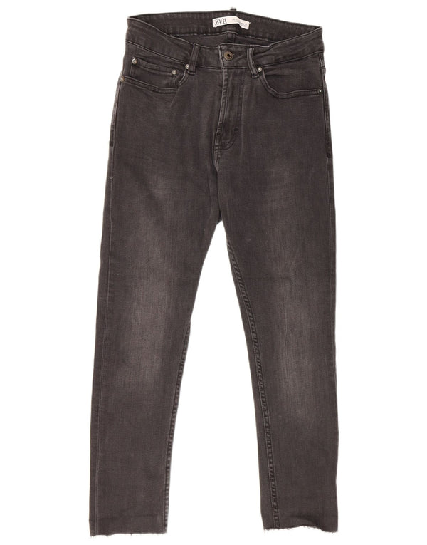 Zara Mens Slim Jeans EU 36 XS W29 L24 Grey Cotton