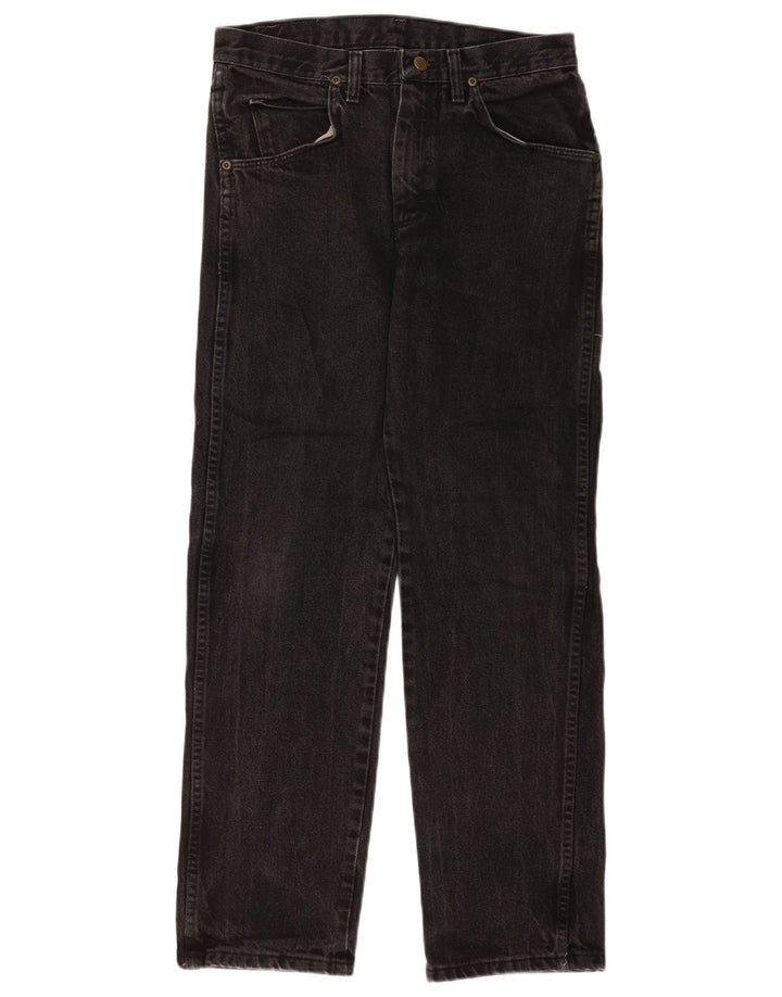 Wrangler Mens Straight Jeans W28 L29 Black