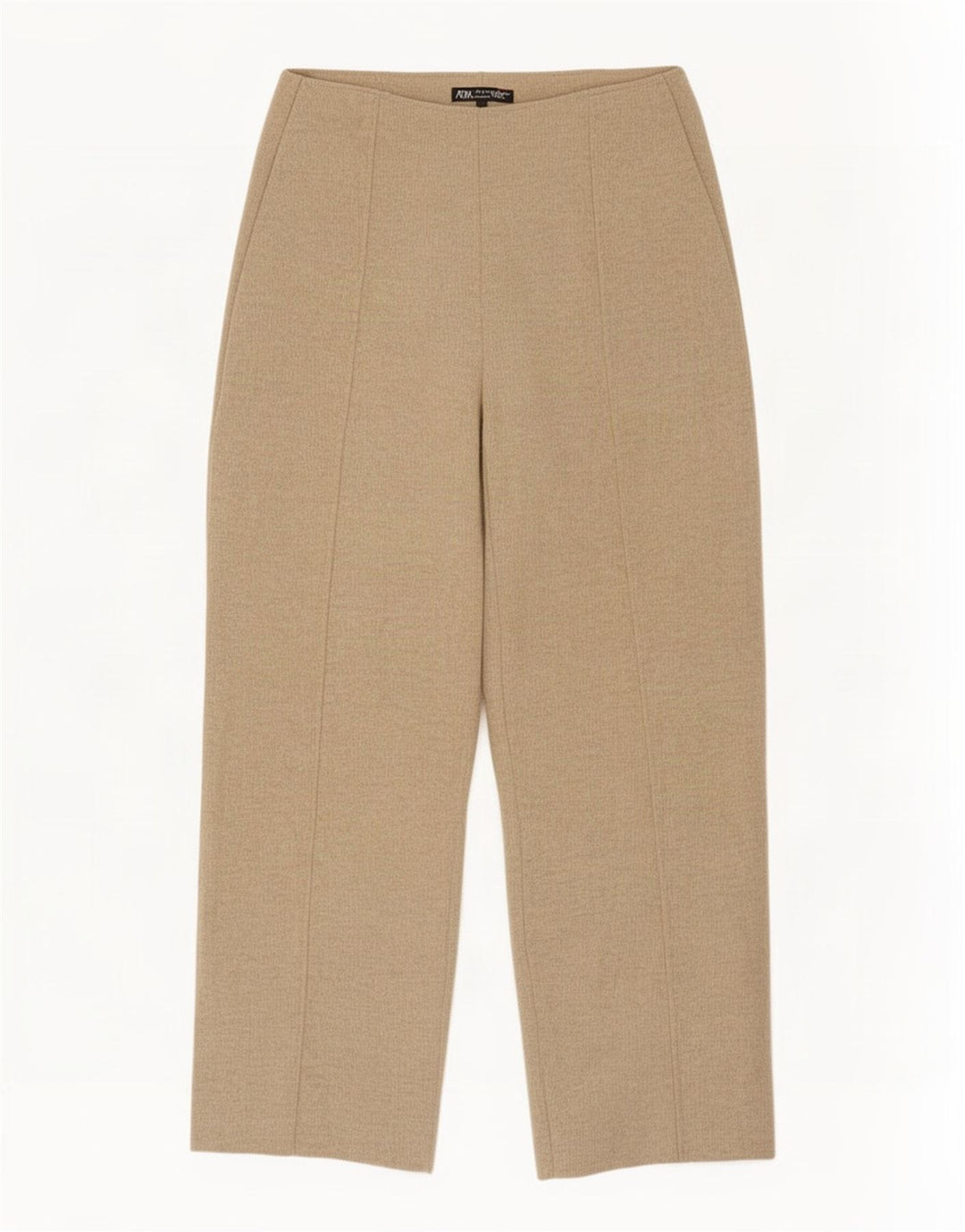 Zara Womens Tracksuit Trousers Medium Beige Polyester