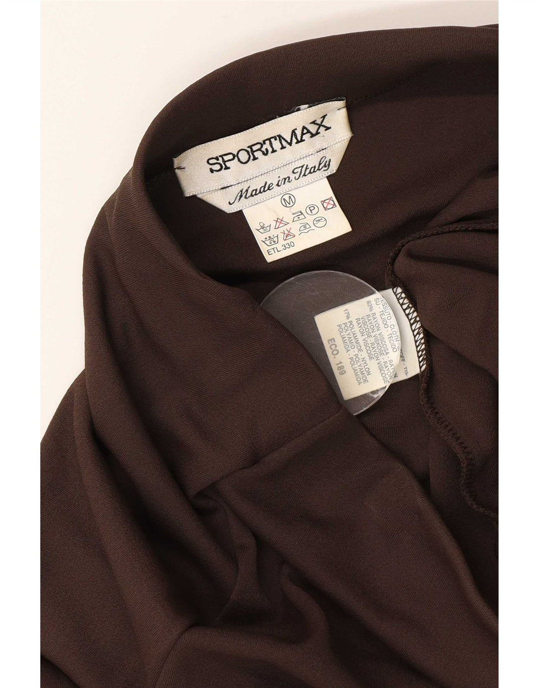 Sportmax Womens Maxi Skirt Medium W28  Brown Viscose