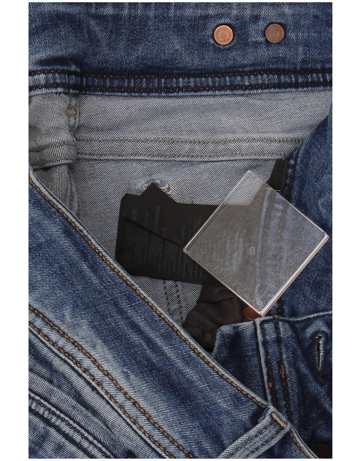 G-STAR Womens Slim Jeans W29 L29 Blue Cotton