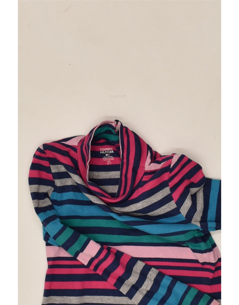 TOMMY HILFIGER Girls Top Long Sleeve 6-7 Years Small  Multicoloured | Vintage Tommy Hilfiger | Thrift | Second-Hand Tommy Hilfiger | Used Clothing | Messina Hembry 