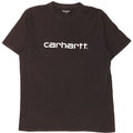 Carhartt Mens Graphic T-Shirt Top Large Black Cotton