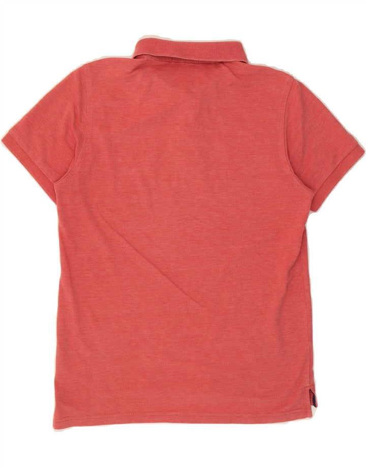 LYLE & SCOTT Mens Heritage Fit Polo Shirt Small Red Cotton Vintage Lyle & Scott and Second-Hand Lyle & Scott from Messina Hembry 