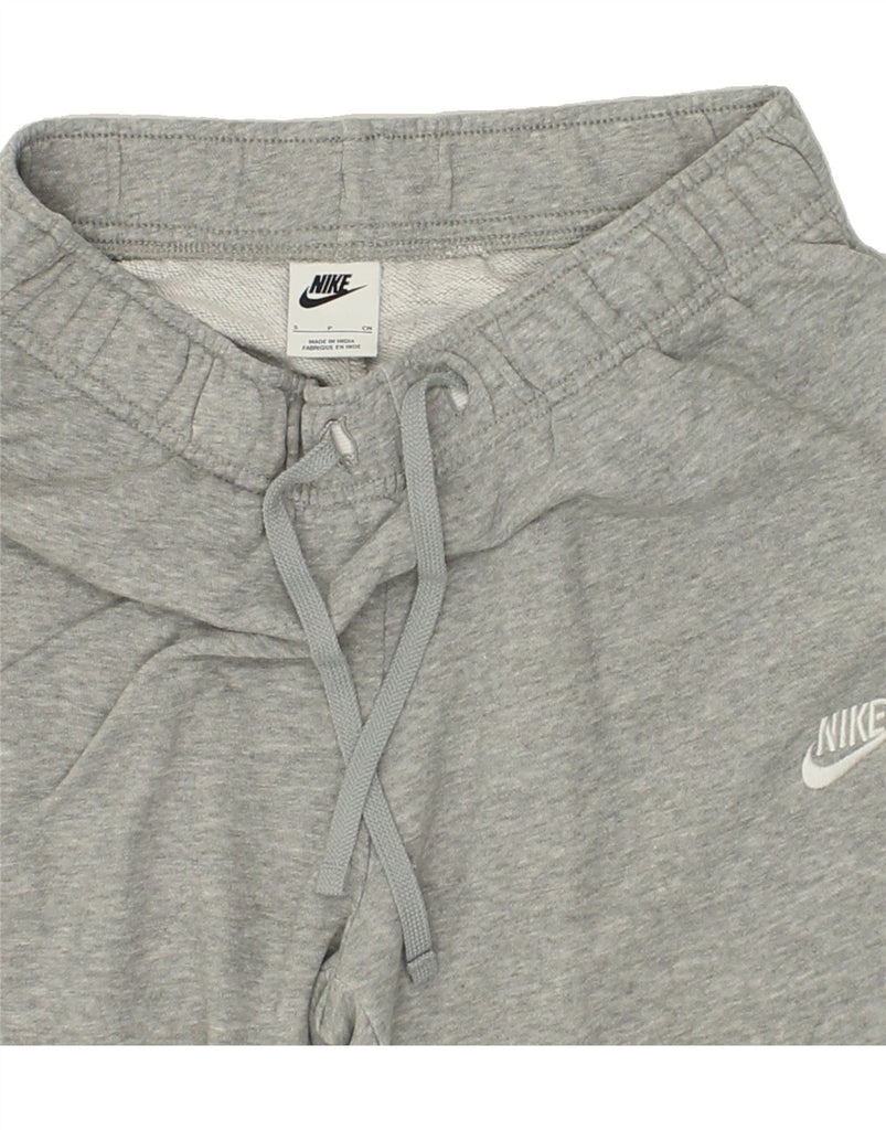 NIKE Womens Tracksuit Trousers Joggers UK 10 Small Grey Cotton | Vintage Nike | Thrift | Second-Hand Nike | Used Clothing | Messina Hembry 