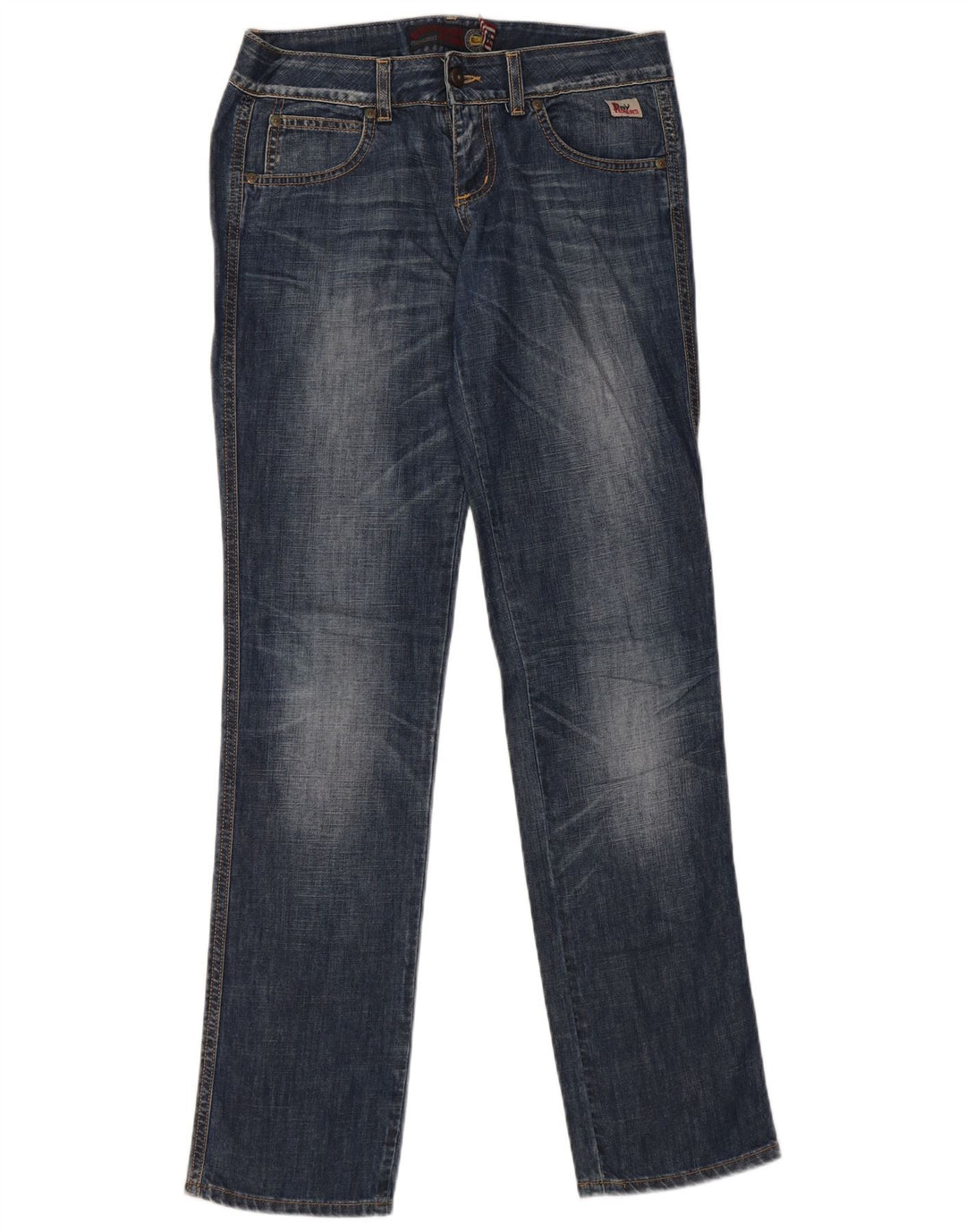 Roy Rogers Womens Straight Jeans W26 L33 Blue